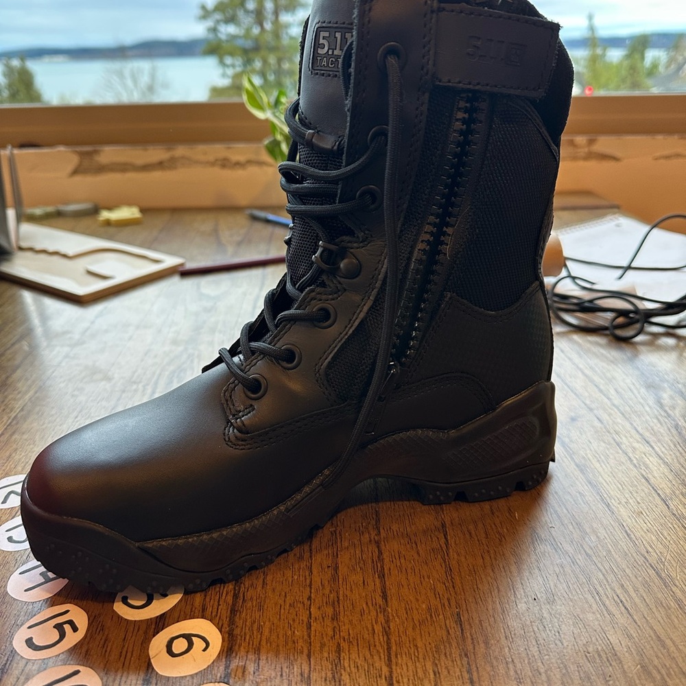 5.11 Tactical Women's Black ATAC 8" Storm Boots